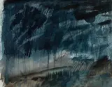 Jonathan Throsby, Landscape, 1984, Ink & Wash
