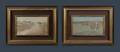 Tony Costa, (2), Oil on Canvas on Board (2)