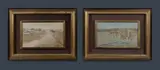 Tony Costa, (2), Oil on Canvas on Board (2)