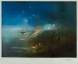 David Boyd, Flinders Ghost, 2009, Multi-plate Colour Etching 27/45