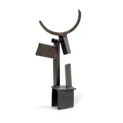 Paul Bacon, Untitled, 2004, Patinated/Oiled Steel