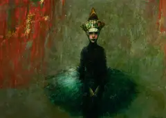 Halina Tymusz, Untitled, 1999, Oil on Linen