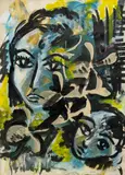 Senaka Senanayake, Untitled, 1970, Collage & Mixed Media on Paper