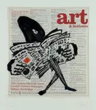Art & Australia 16th Sydney Biennale Cover by William Kentridge, 2008, Giclee on Archival Paper 10/100, sold May 2024