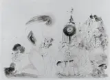 George Condo, More Sketches of Spain - For Miles Davis #12, 1991, aquatint and etching, ed. 35/40