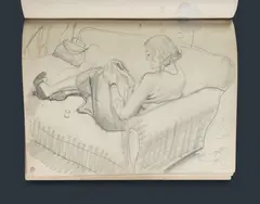 William Dobell, An important Mid 1930s London Sketch Book, Pencil, Pen & Ink