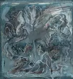 William Dobell, Abstract Landscape, Gouache
