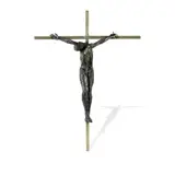 Nickolaus Seffrin, Crucifixion, Metal Sculpture