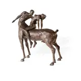 Nickolaus Seffrin, Fable, Steel with Applied Bronze Finish