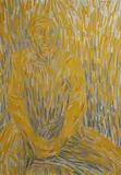 Roderick Malcolm Shaw, Portrait of David Martin, 1965, Oil on Board