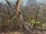 Allan Waite, The Aussie Battler, Oil on Canvas on Board