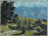 Allan Waite, Morven Ferry Road [Queenstown, NZ], Oil on Canvas