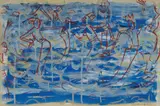My angels by Prince Tjok[orda] Raka Kerthyasa, 1987, Acrylic on Board, sold Mar 2024