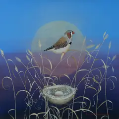 The King and His Castle by Graeme Townsend, Acrylic on Canvas, sold Mar 2024