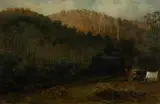 Peter Power, Settler's Camp, 1893, Oil on Board