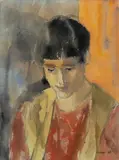 Judy Cassab, Red [?] Shirt