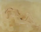 William Boissevain, Nude Oil Sketch 9
