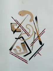 Thelma Clune, Untitled, 1980, Collage on Paper
