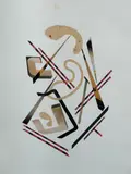 Thelma Clune, Untitled, 1980, Collage on Paper