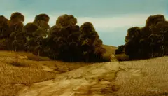 Michael John Taylor, Down by the Creek, 1974, Oil on Board