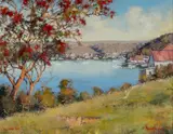 Werner Filipich, Kogarah Bay, 1994, Oil on Board