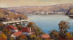 Clontarf [Sydney] by Werner Filipich, Oil on Board, sold Mar 2024