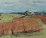 Graeme Inson, Cane Farm, Childers [Queensland], 1975, Oil on Board