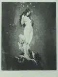 Under the Stars by Norman Lindsay, Facsimile Etching 360/550, sold Mar 2024