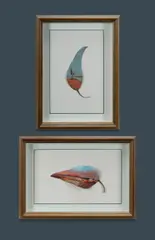 Colin Parker, (2), Oil on Leaf (2)
