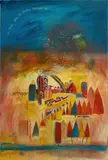 Greg Hyde, One Day in Sunny Corner, 1991, Oil on Canvas