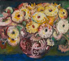 George Finey, Still Life, Oil on Board