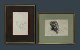 Donald Friend, (2), Pen & Ink Drawings (2)