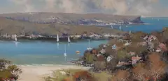 North Head by Werner Filipich, 1993, Oil on Canvas on Board, sold Mar 2024