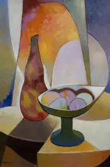 Dan Mazzotti, Still Life, Oil on Board