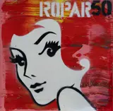 Dennis Ropar, Redhead, Acrylic & Stencil on Canvas