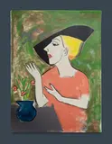 Robert Dickerson, Paris Hat, 1999, S/Print P/P