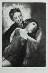 Garry Shead, Tango VI, Etching 12/50