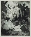 Booty by Norman Lindsay, 1937, Etching, Engraving & Stipple (Proof), sold Mar 2024