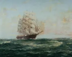 John Charles Allcot, Donald Mackay, Oil on Canvas on Board