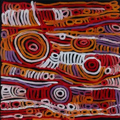 Charmaine Pwerle, Awelye, 2012, Acrylic on Linen