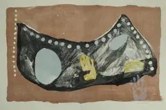Rover Thomas, Bililuna, 1995, Published/printed by Northern Territory University Print Workshop