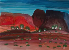 Daisy Andrews, Lumpu Lumpu, Acrylic on Paper