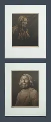 Carl Everton Moon, (2), 'Old Apache Scout,' printed 1909 (41.5x31.5cm / 16x12.5 inches); and 'The Conjurer - Osage,' printed 1911 (38x31cm / 15x12.5 inches)