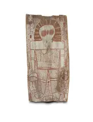 Rosie Karadada, Wandjina, Natural Earth Pigments on Bark