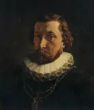Joannes Christoffel Vaarberg, Alva of Spain, Oil on Panel