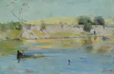 Arthur Streeton, The Yarra near Heidelberg