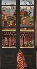 Cressida Campbell, Pyrmont, 1984, Watercolour on Incised Woodblock