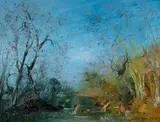 David Boyd, The Escape, 1972, Oil on Canvas