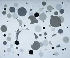 Nike Savvas, What Goes Around, Comes Round, 1999, Acrylic on Canvas