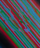 Col Jordan, Pronouns III, 1973, Acrylic on Linen